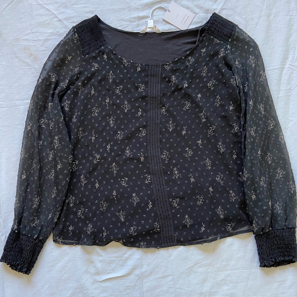 Long sleeve blouse